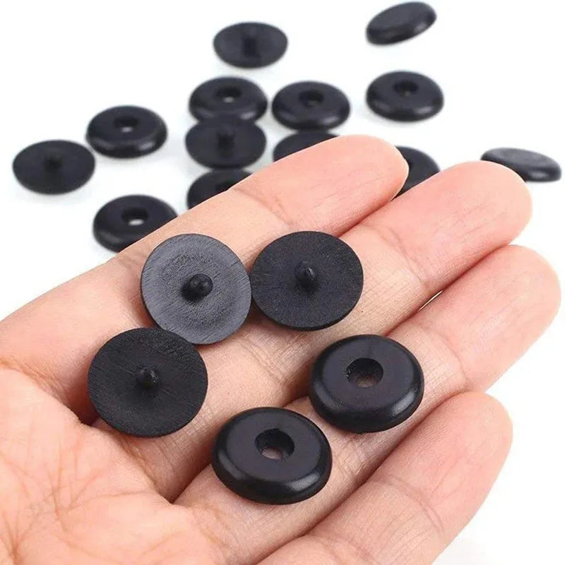 5-20pairs Car Safety Seat Belt Limit Buckle Clip Retainer Seatbelt StopButton Black Gray Beige Button Auto Interior Accessories Oasis Select