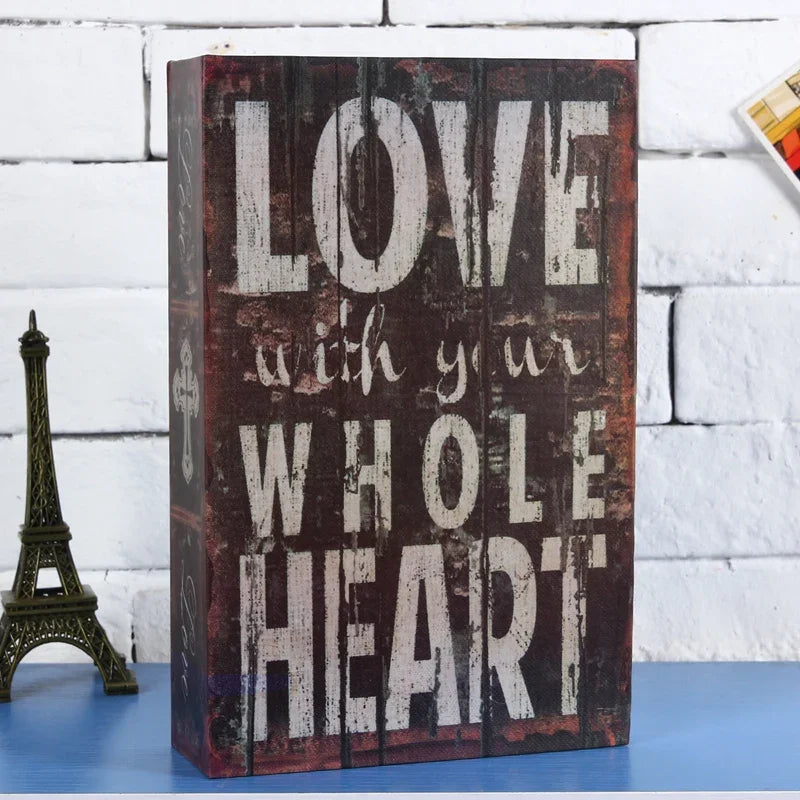 Simulation Book Coin Bank Paper Money Password Box Children Safe Book Storage Box Desktop Storage Box Oasis Select