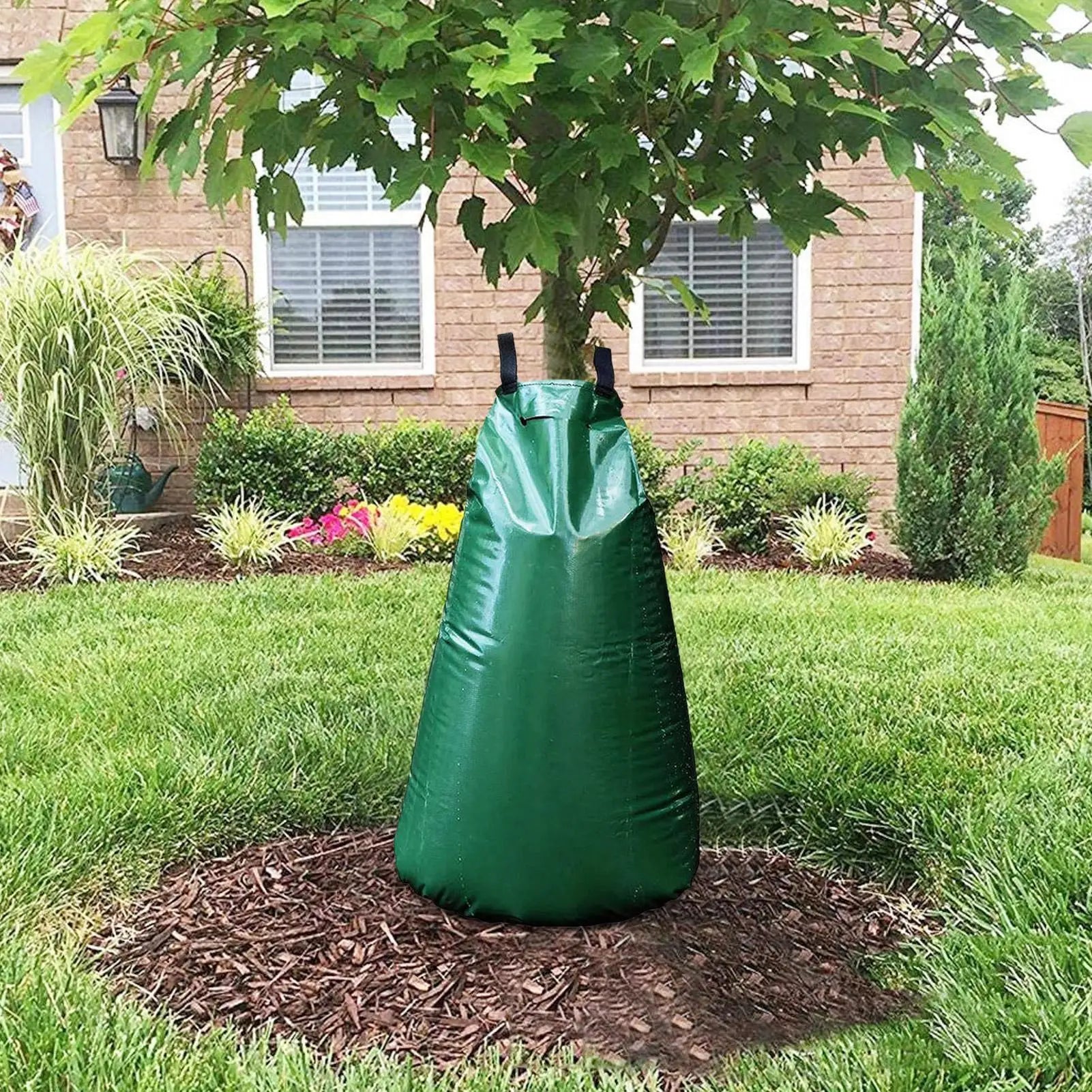 2PCS 20 Gallon Reusable Tree Watering Bag Slow Release Irrigation Drip System for Lawn & Garden Care Oasis Select