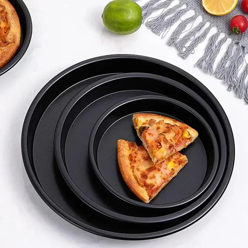 Non-Stick Carbon Steel Pizza Pan 6 8 10 Inch | Bakeware Non-Stick Pizza Pan Oasis Select