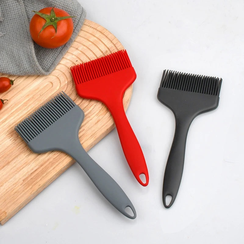Silicone BBQ Basting Brush – Heat Resistant, Food-Grade Oil Brush Silicone Basting Brush Oasis Select
