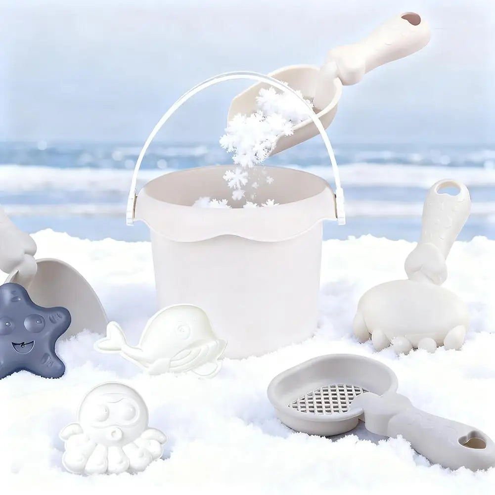 Kids Beach Toy Set – Bucket, Shovel, Rake & Watering Can Beach Sand Toy Set Oasis Select