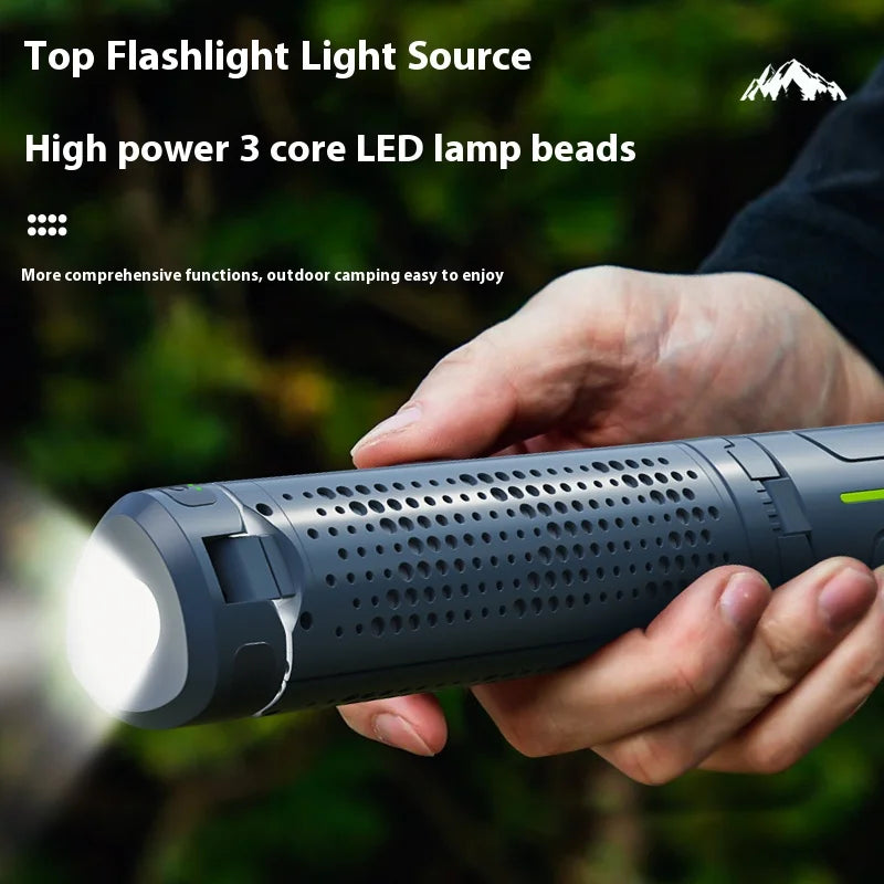 Multifunctional Folding Camping Lamp Rechargeable Portable Work Light 1000 Lumen Outdoor Hiking Fishing Telescopic Lanterns Oasis Select