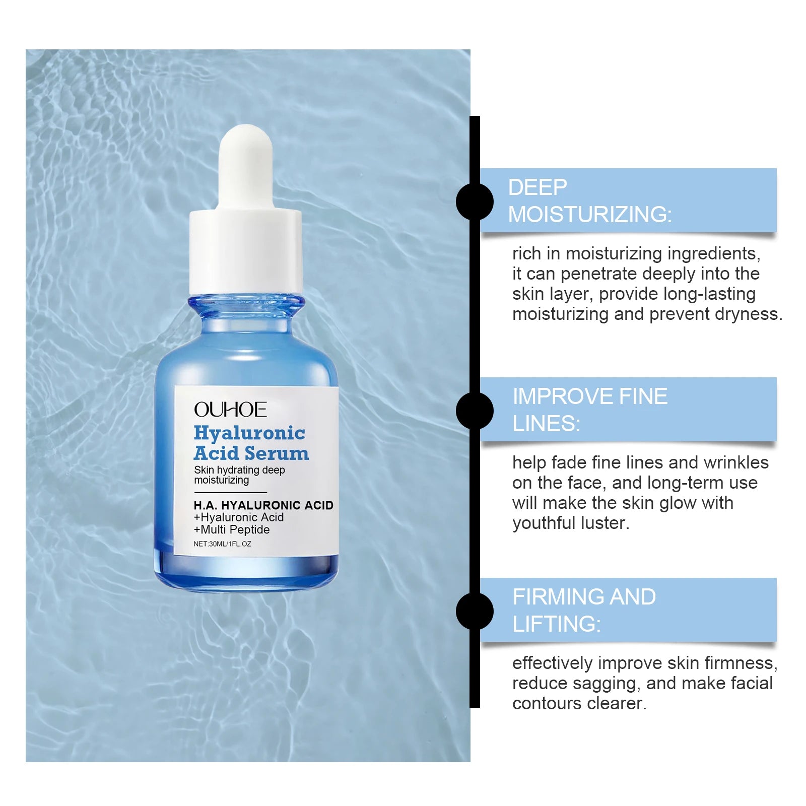 30ml Essence Removes Marks Comedones Blackheads Face Repair Serum Shrinks Pores Moisturizes Brightening Skin Essence Oasis Select