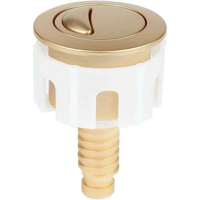 Toilet Flush Button Cistern Flusher Replacement Parts, Toilet Push Button Easy Installation Modern Bathroom Upgrade (Matt Gold) Oasis Select Default Title