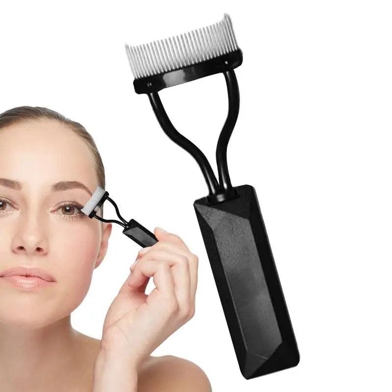 Lash Comb Separator Arc Designed Lash Separator for Girls Eye Lash Separator With Comb Cover Portable Eye Makeup Tool for Home Oasis Select