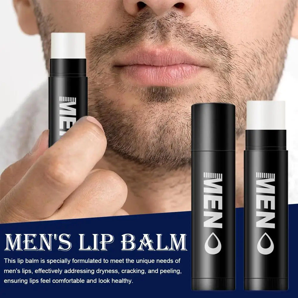 Men's Hydrating Lip Balm – 8 Scents, Repairs Dry Cracked Lips Men's Lip Balm Oasis Select