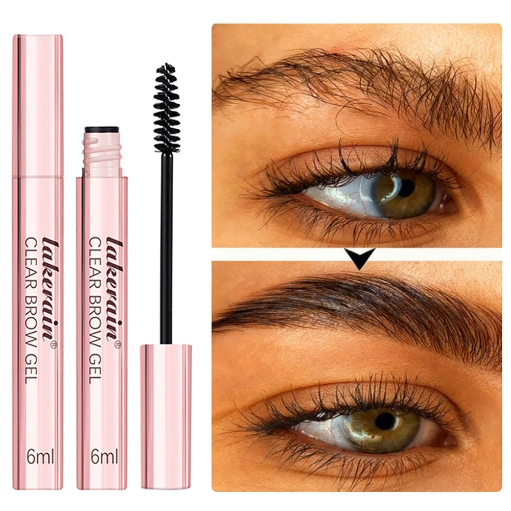 Lakerain Clear Eyebrow Gel – Waterproof & Long-Lasting Hold Eyebrow Setting Gel Oasis Select