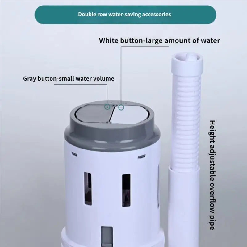 Toilet Repair Parts 3In Flush Valves 7/8 Fill Valves And Long Handle Double Button For Water Conservation Enduring 37JD Oasis Select