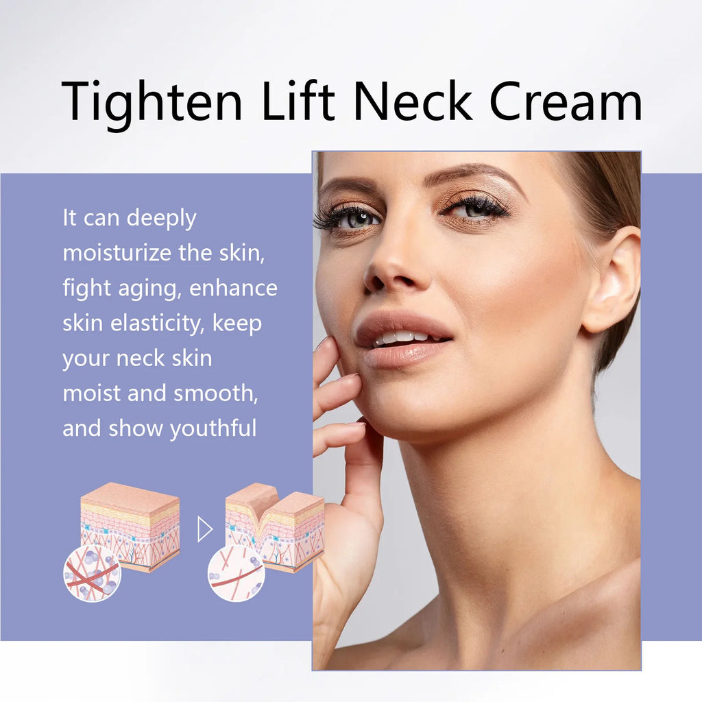Neck Firming Cream - Hydrating Treatment To Help Reduce Wrinkles & Improve Skin Elasticity - Gentle Nourishing Formula Oasis Select
