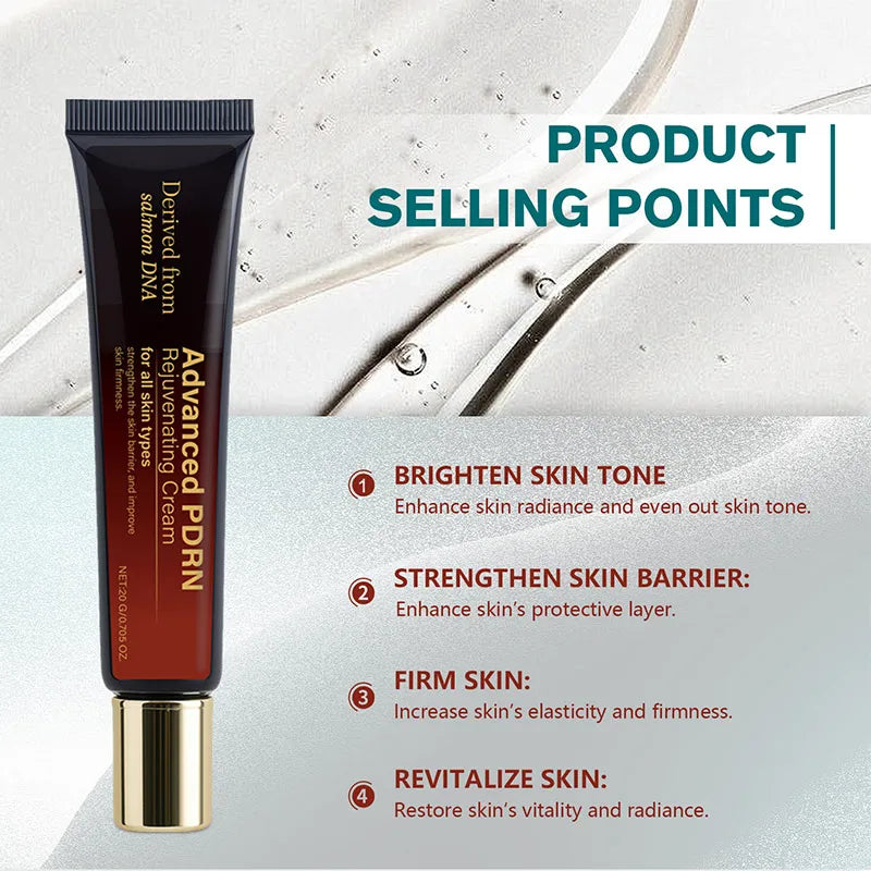 PDRN Rejuvenating Cream Salmon DNA Improves Skin Elasticity & Smoothness Firming Moisturizing Facial Cream for All Skin Types Oasis Select