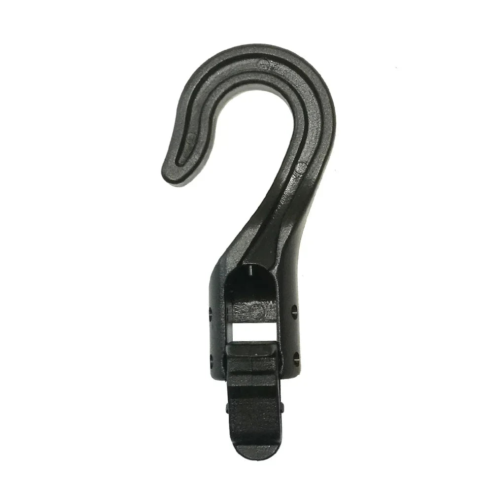 10 20PC Open End Cord Hooks Snap Boat Kayak Motorcycle rope Buckle camping tent hook For Bungee Shock Elastic Bungee Cord Straps Oasis Select