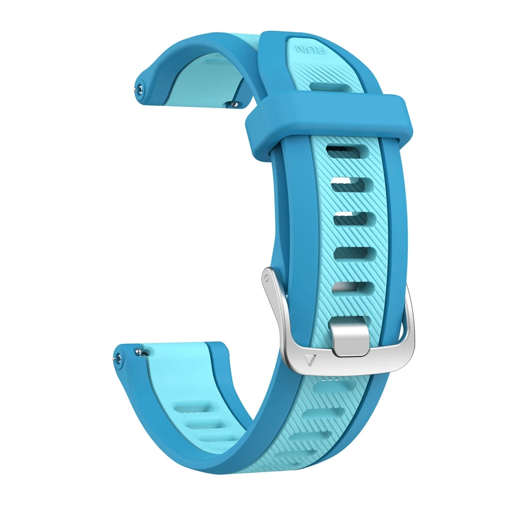 20mm Quick Release Silicone Band for Garmin Forerunner & Vivoactive Silicone Watch Band Oasis Select