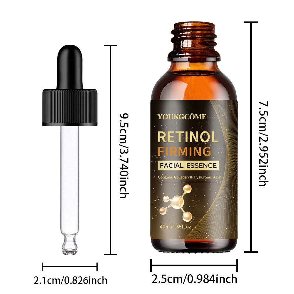 Retinol & Hyaluronic Acid Anti-Aging Facial Serum for Men