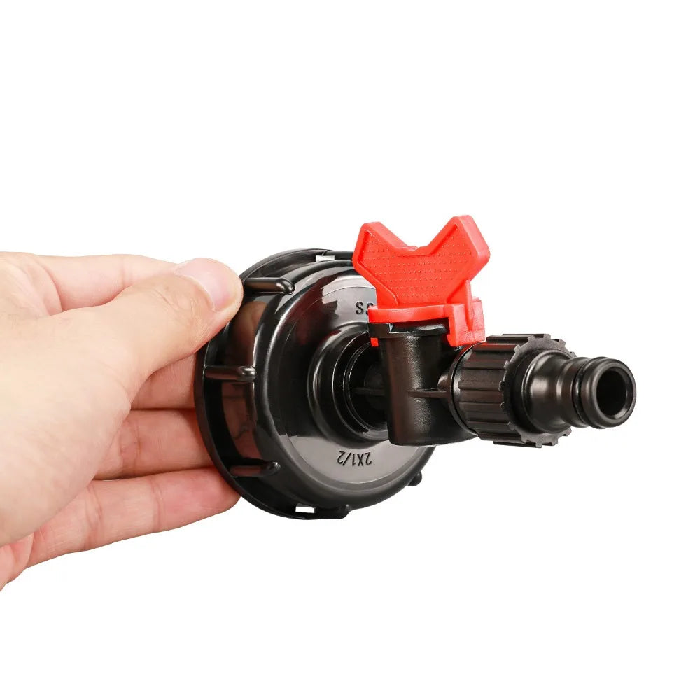 1000L IBC Tank Adapter S60*6 Coarse with Garden Hose Barb Connector 16/20/25mm Hose Fitting Irrigation Pipe Fitt Oasis Select
