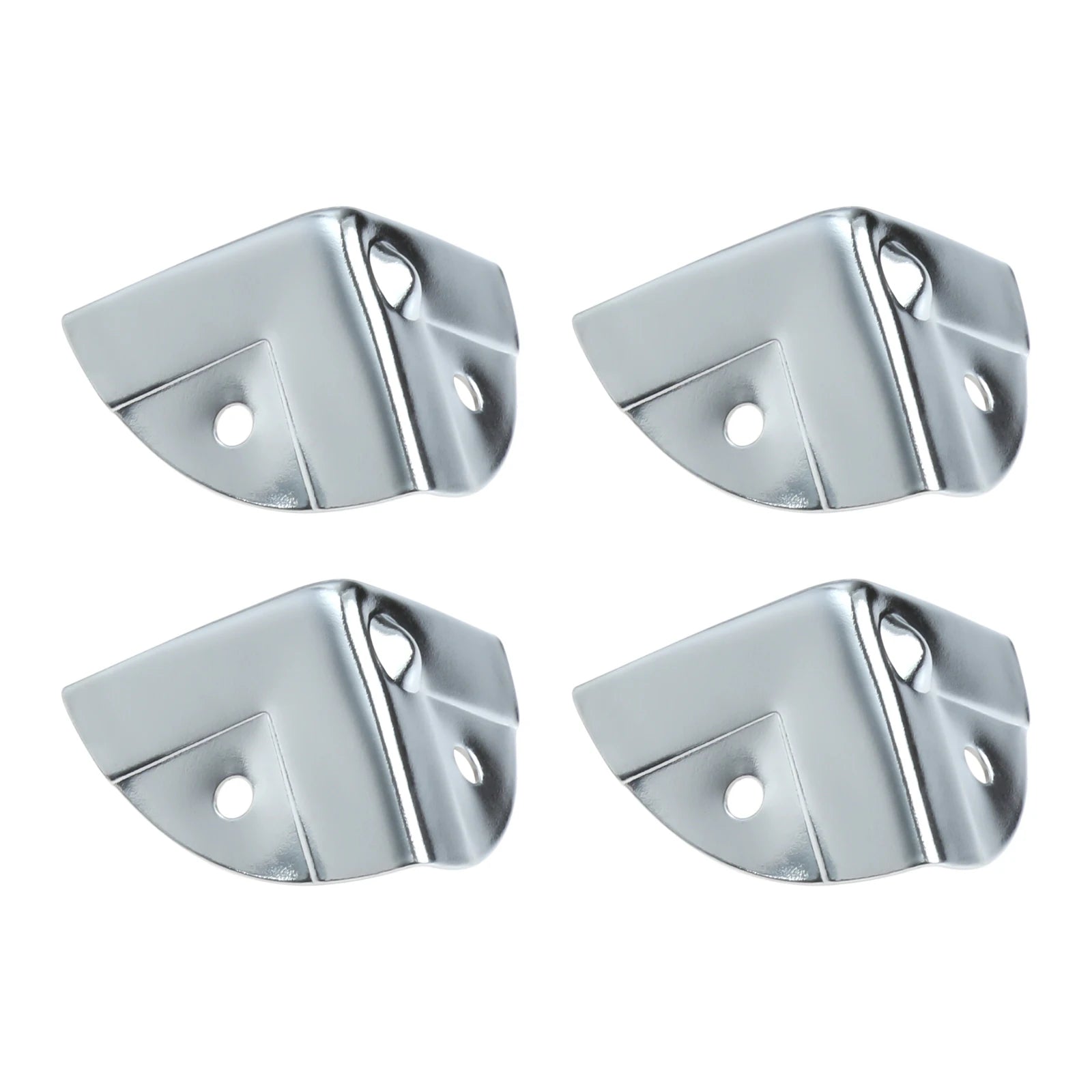 4Pcs Metal Corner Protectors for Tool Box, Flight Case & Luggage