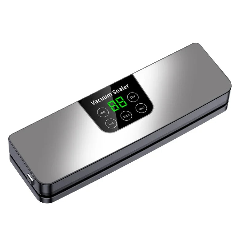 GUOHE 220V Vacuum Sealer Machine – Dry/Wet Food Digital Display