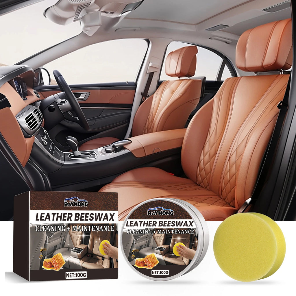 Rayhong Automobile Leather Care Cream Seat Sofa Damage Leather Maintenance vehicle Clean renovation Multifunctional Repair Cream Oasis Select