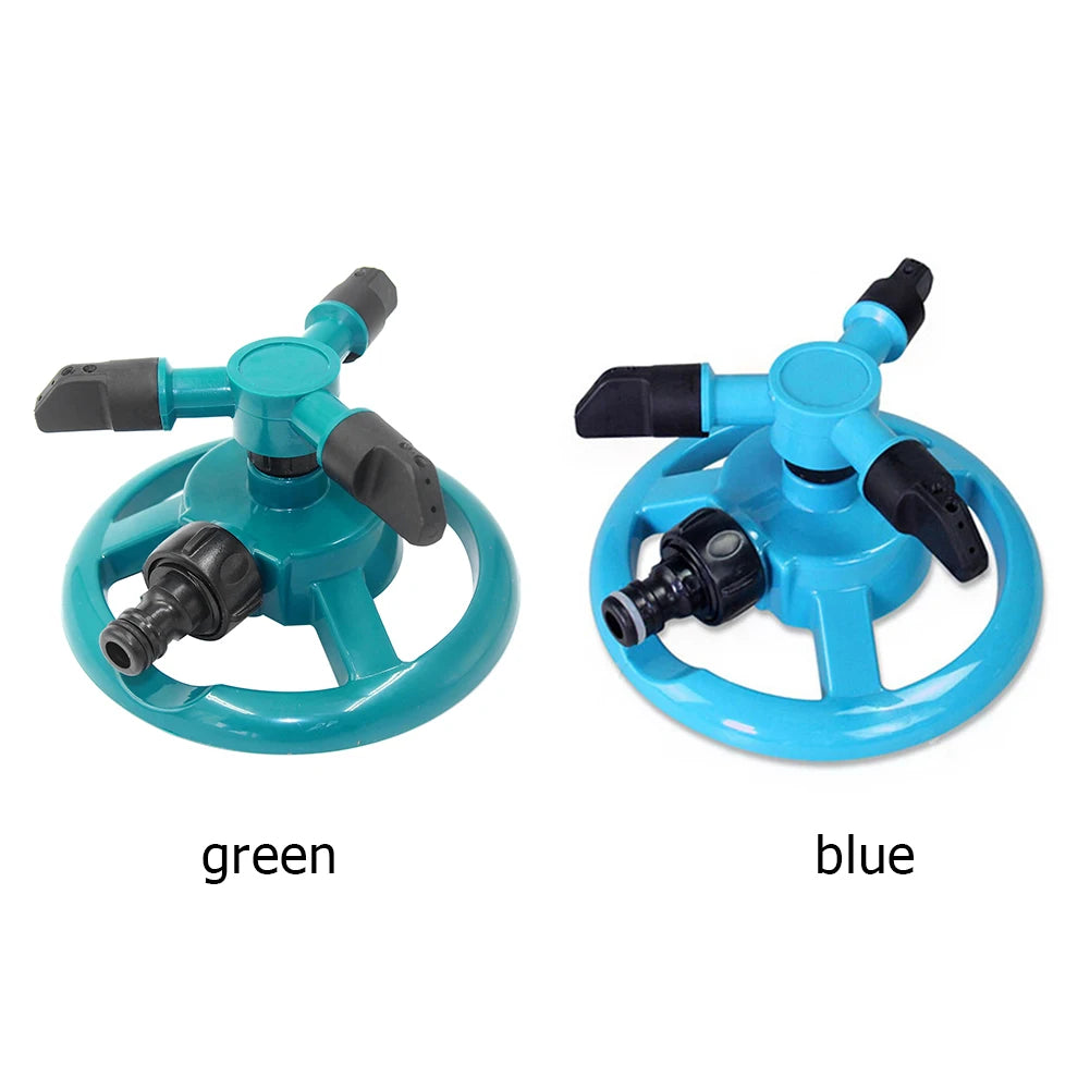 Garden Sprinkler Auto Rotating Watering Grass Lawn Irrigation System 360 Degree Easily Carrying Part Eco-friendly Tool Oasis Select