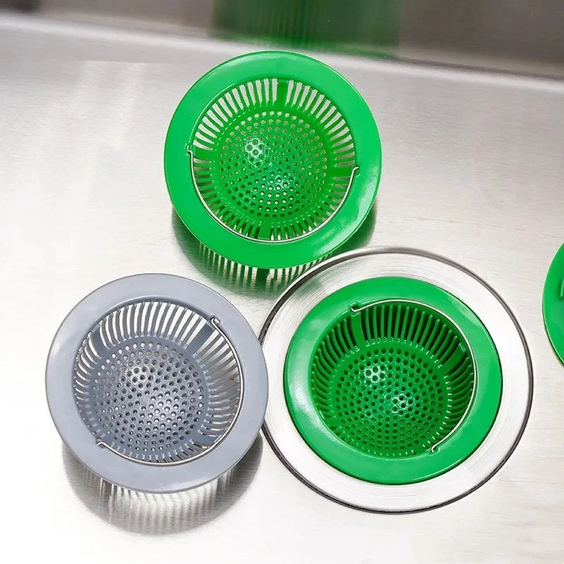 Sink Strainer Grid Filter Drain Hole Filter Mesh Protection Against Clogging Trap Waste Screen Hair Catcher Kitchen Accessories Oasis Select