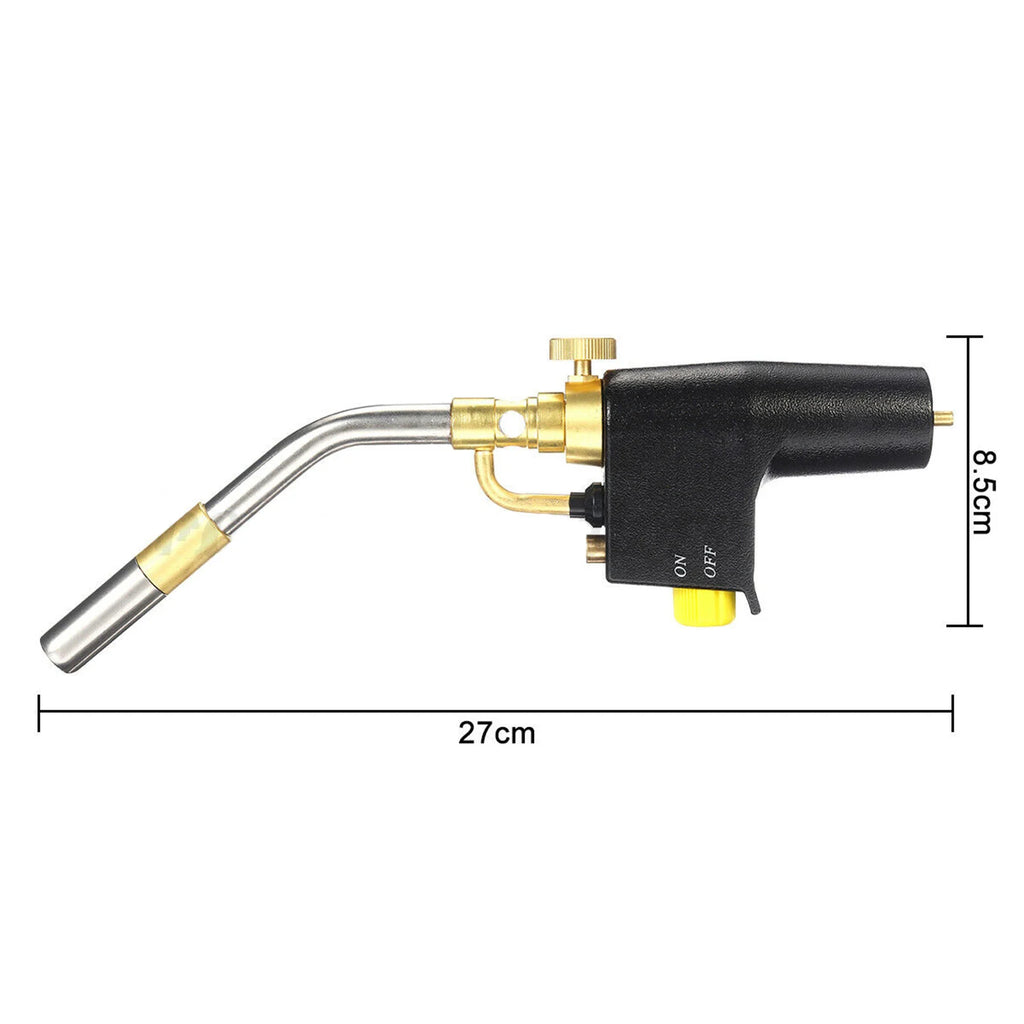 Welding Torch Adjustable TS8000 Trigger Brass Mapp Gas Torch High Propane Adjustable Oasis Select