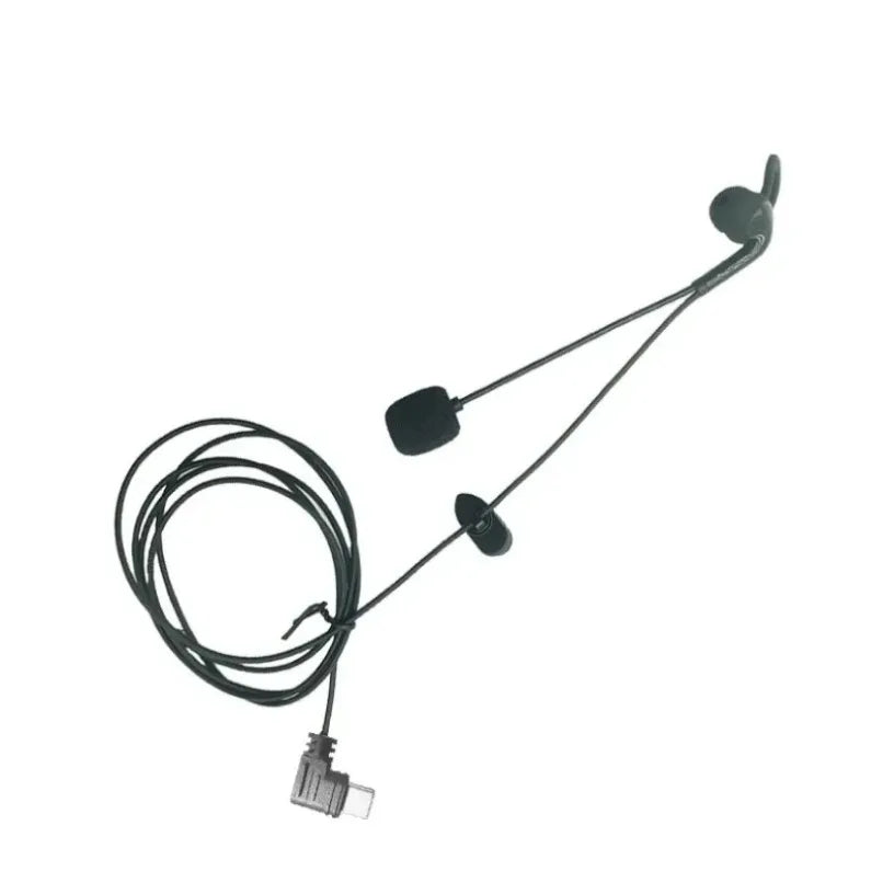 For EJEAS V4 Plus/V6PRO+ Motorcycle Helmet Bluetooth Intercom Type-C Interface In-Ear Headphones Optional left and right ears Oasis Select