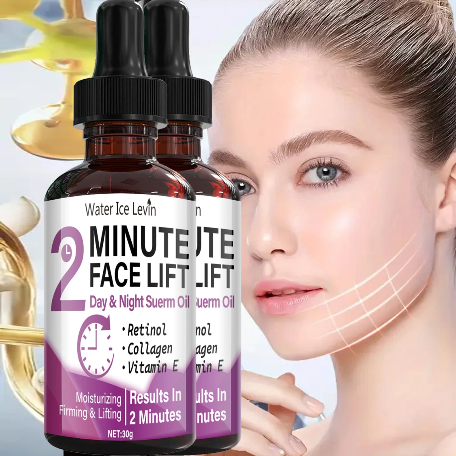 Retinol & Collagen Face Lift Serum Oil – Firm & Moisturize Face Lift Serum Oil Oasis Select