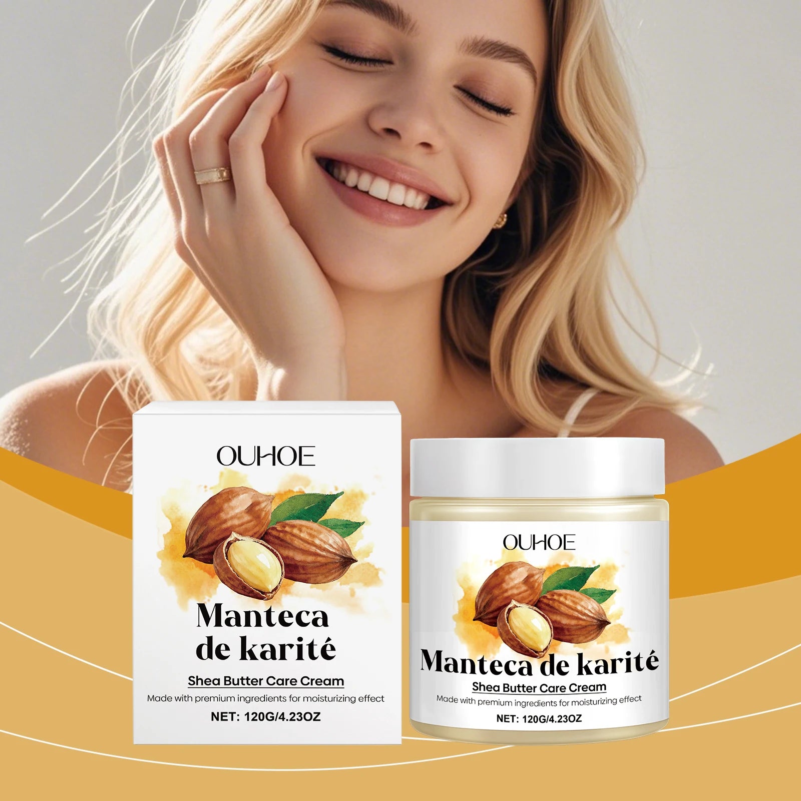 Sooth Redness Irritation Multi-Effect Care Cream Suitable Face Body Improves Dry Rough Repairs Skin Shea Butter Vitamin E Cream Oasis Select