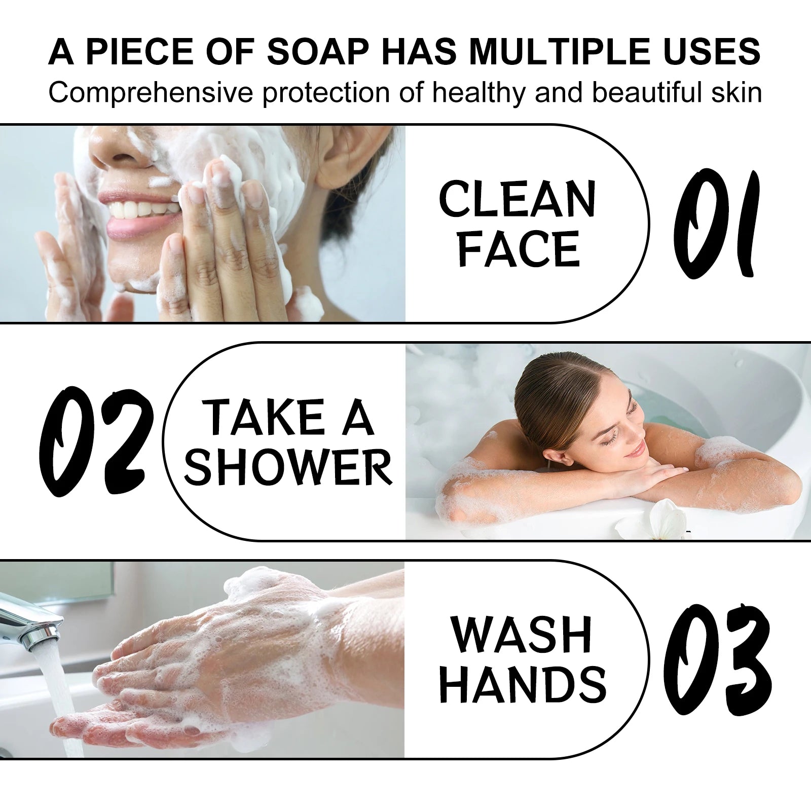 Jaysuing Back Acne Soap – Deep Cleanse, Exfoliate & Fade Spots Acne Treatment Soap Oasis Select