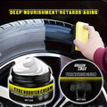 Car Tire Wax – Darkening, Brightening & Crack Prevention