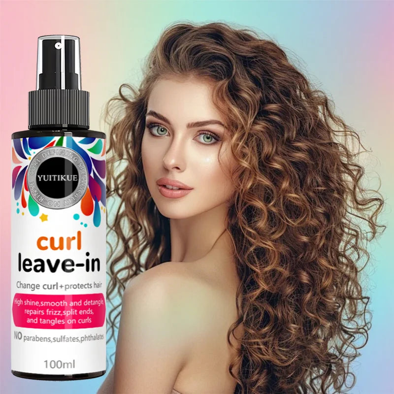 YUITIKUE Leave-In Curl Spray – Frizz Repair & Shine 100ml
