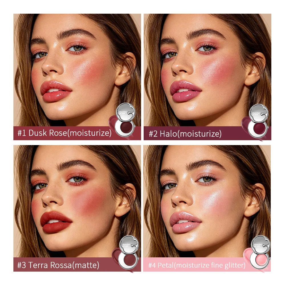 Lip & Cheek Dual-use Balm Brighten Nourishing Formula Smooth Fresh Texture Long-lasting Hydration Magnetic Case Design 2in1 Balm Oasis Select