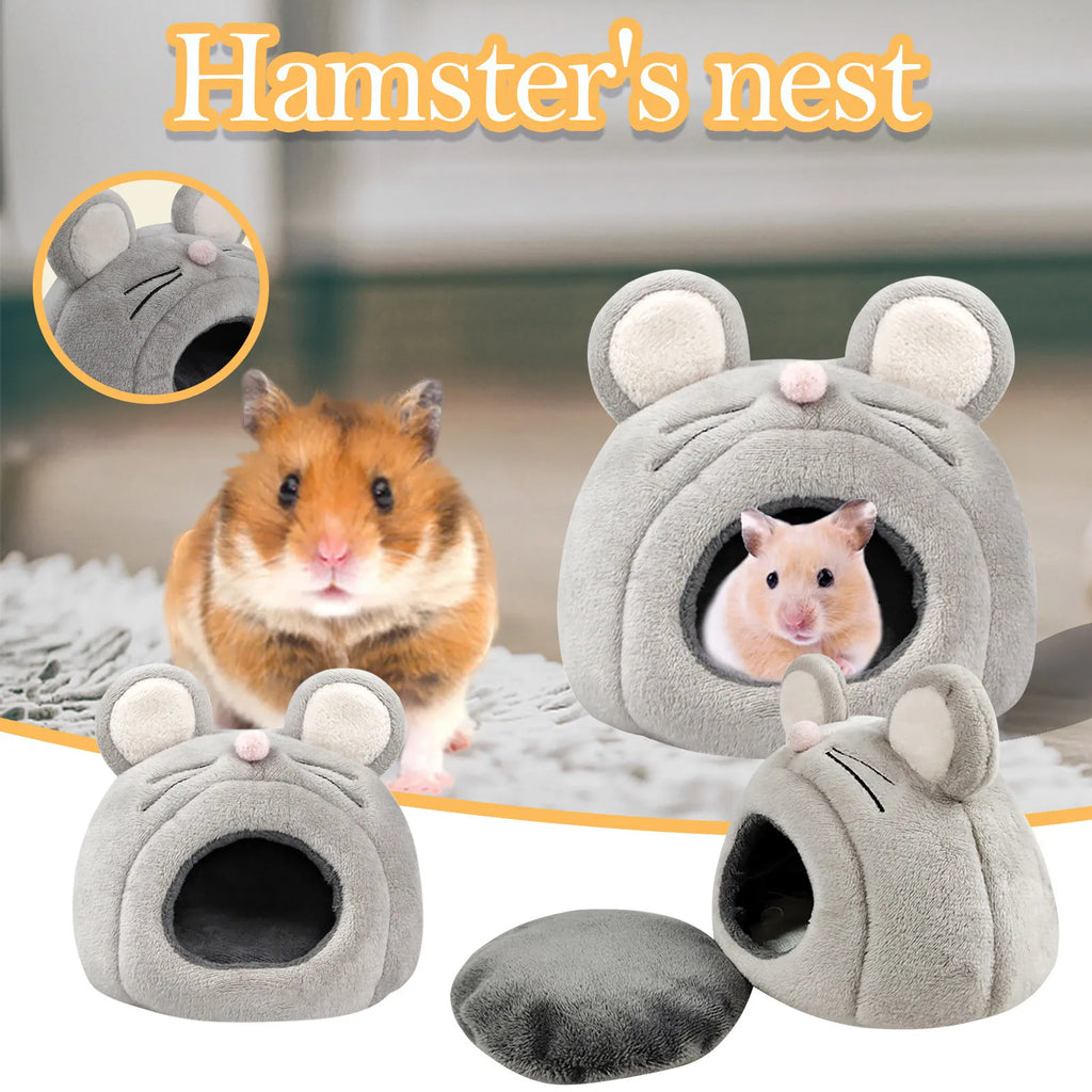 Soft Hamster House Bed – Guinea Pig, Mice & Small Pet Nest Small Pet House Bed Oasis Select