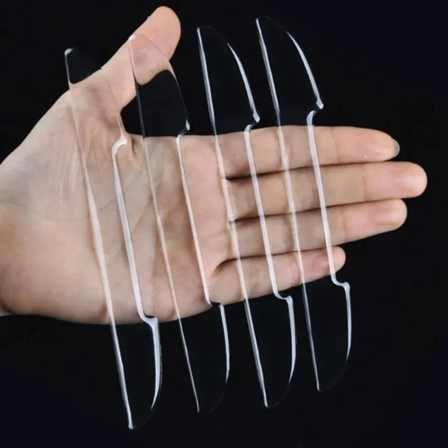 Car Door Transparent Anti-collision Protector Bar Stickers Rearew View Mirror Cover Protection StripSide Edge Protection Guards Oasis Select Transparent