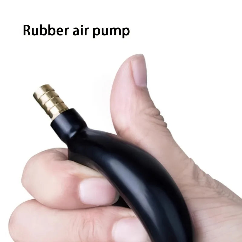 2PCS/SET Multipurpose Portable Suction Pump with Flexible PVC Hose, Essential Tool for Aquarium Water Change Oasis Select