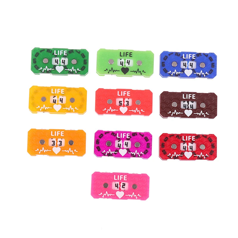 41x20x9mm Random Wound Tracker Board Game Counters 00-99 No Painting Required Role-playing Game Life Tracker Oasis Select onesize