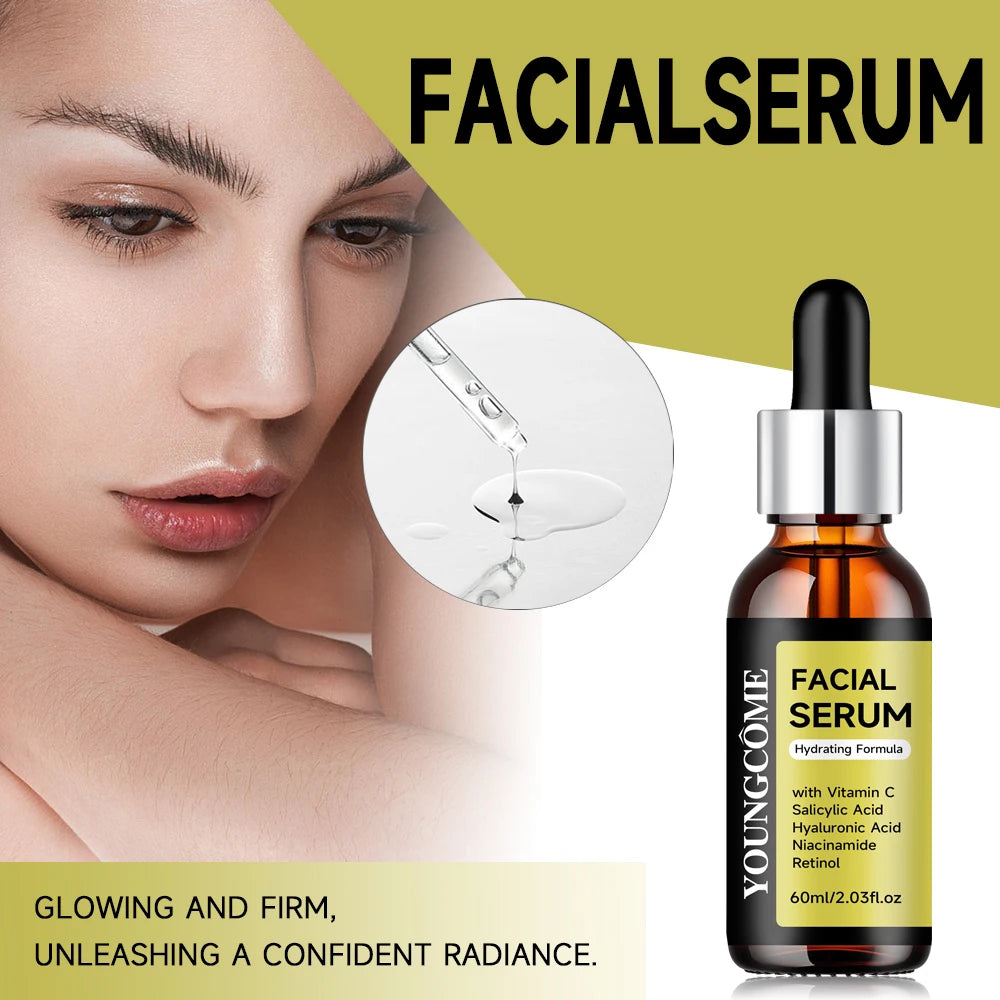 Hyaluronic Acid Face Serum – Vitamin B5, Ceramides, Fragrance Free