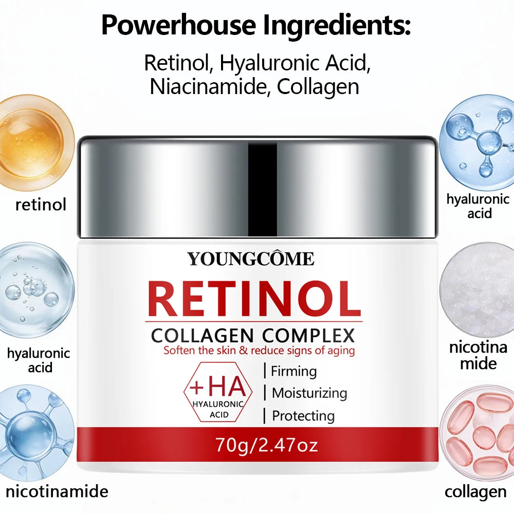 Retinol Lifting Firming Face Cream | Collagen & Hyaluronate