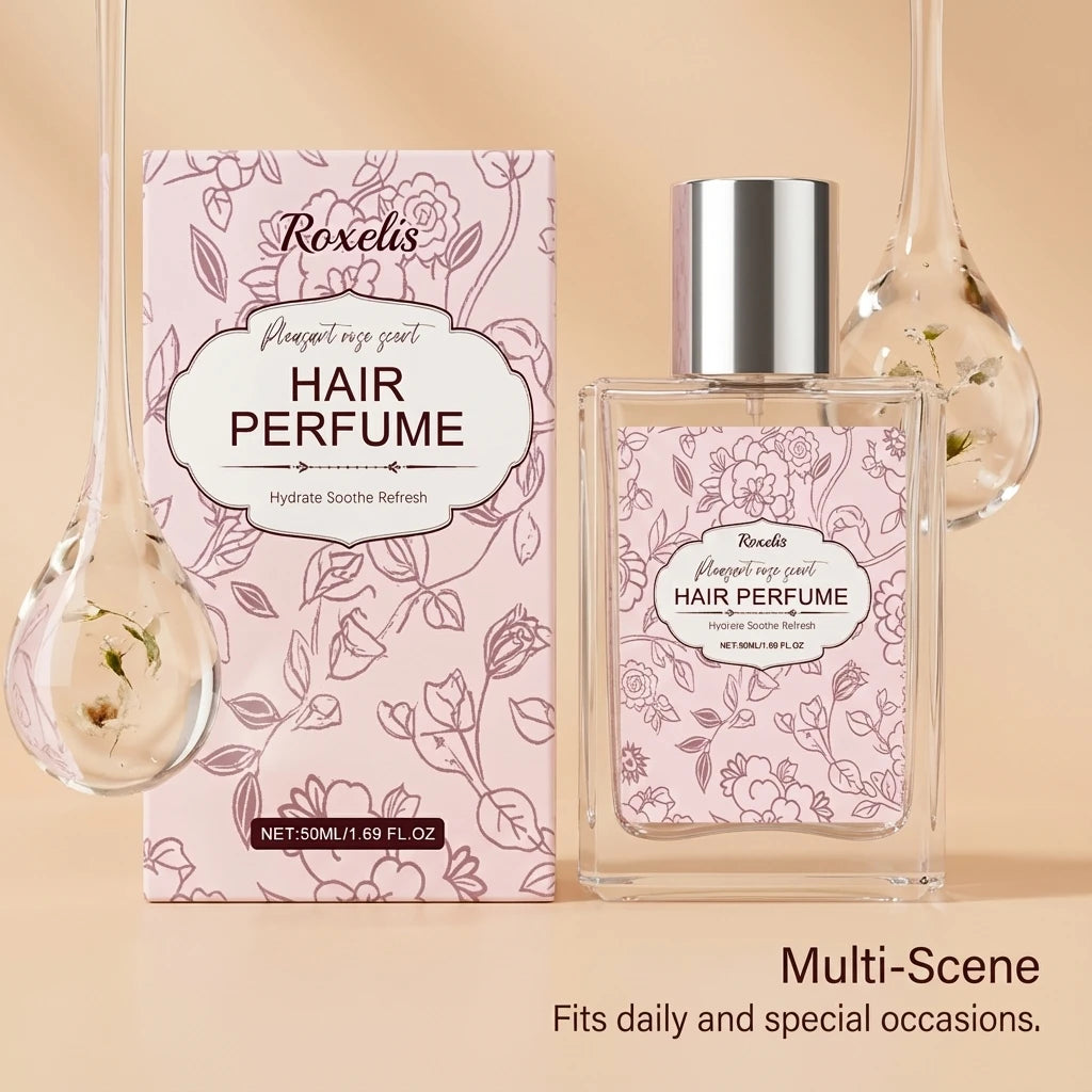 Rose Hair Perfume Mist – Moisturizing & Long-Lasting Scent