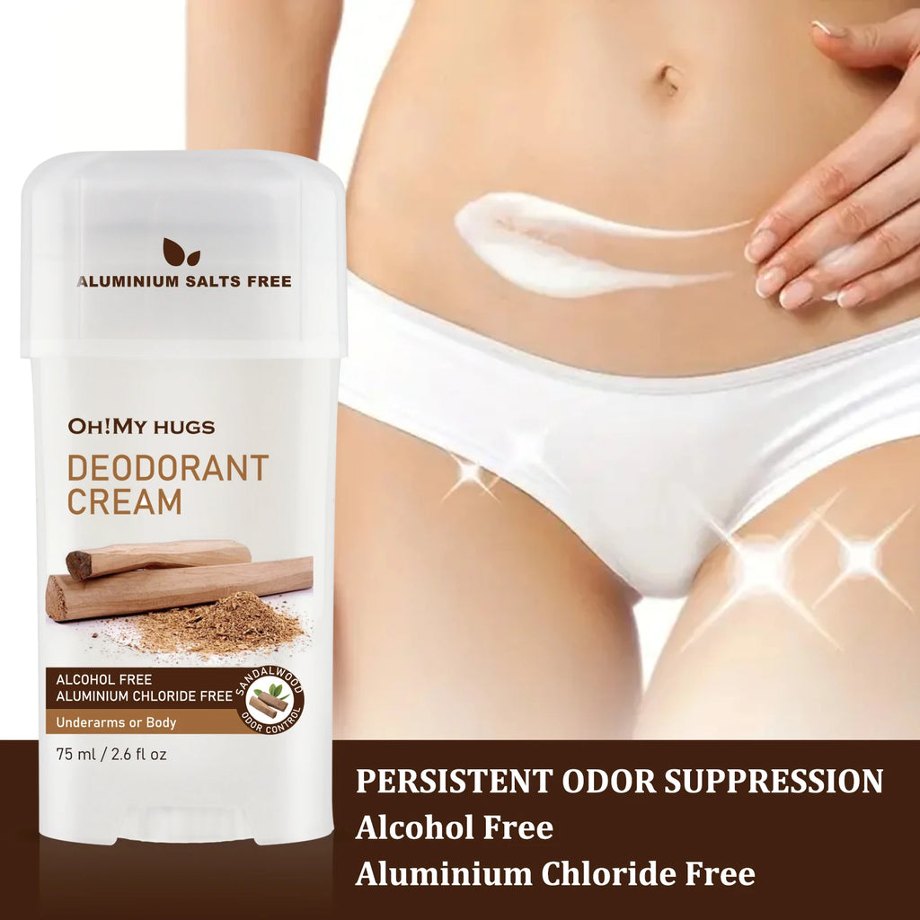 YURHERSU Sandalwood Deodorizing Cream – All-Day Fresh, 75ml