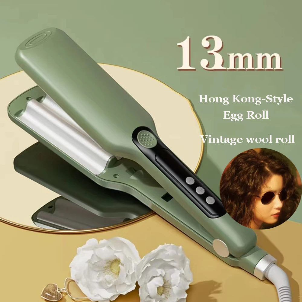 13mm Egg Roll Curling Iron | French Wave Hair Styler