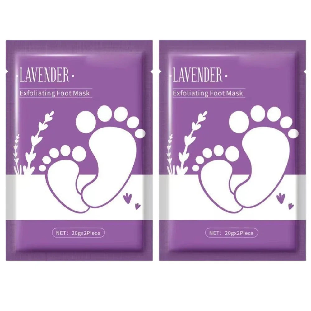 Lavender Exfoliating Foot Mask – Moisturizing & Smoothing