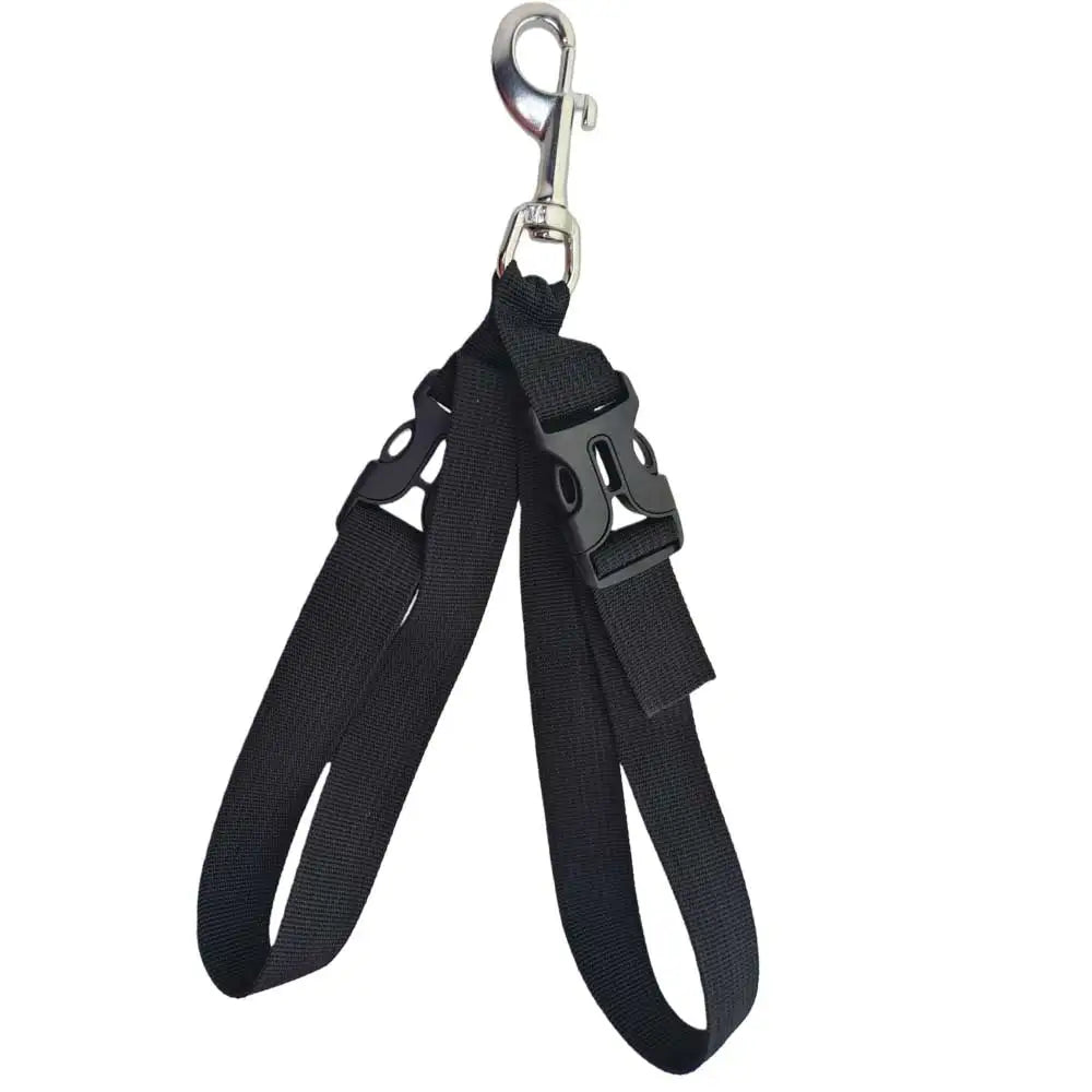 Scuba Fin Hanging Strap with Quick-Release 316 Stainless Steel Clip Drying & Storage Rack for Diving Fins Mask Snorkeling Gear Oasis Select
