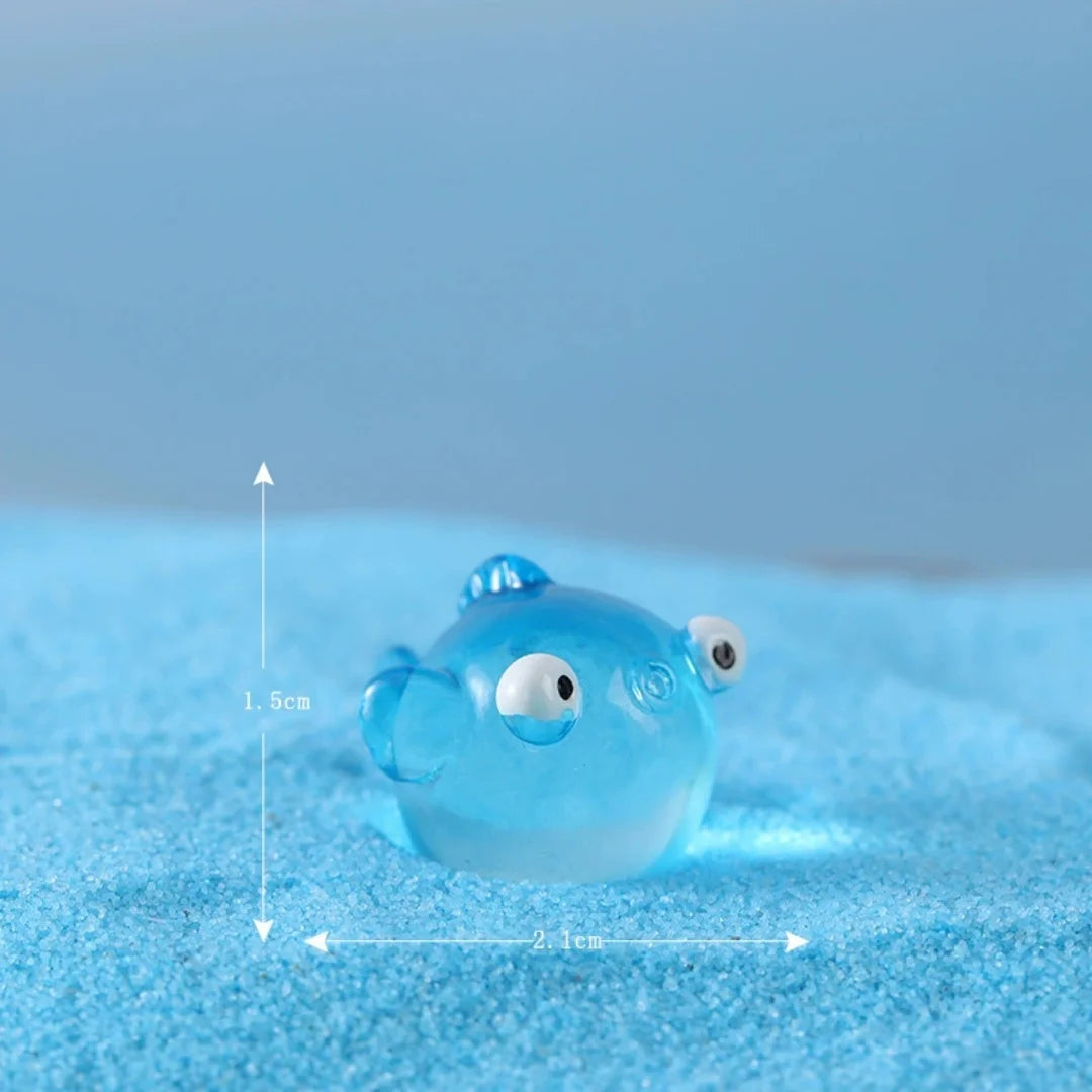 Mini Ocean Resin Animals Tiny Sea Animals Figurines Marine Miniature Animals Aquarium Ornaments Home Decorations Oasis Select Style 31