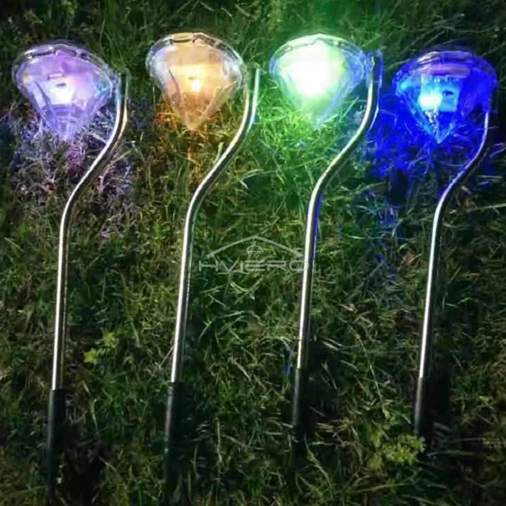 Solar LED Garden Lawn Lamp | IP65 Waterproof Path Spot Light