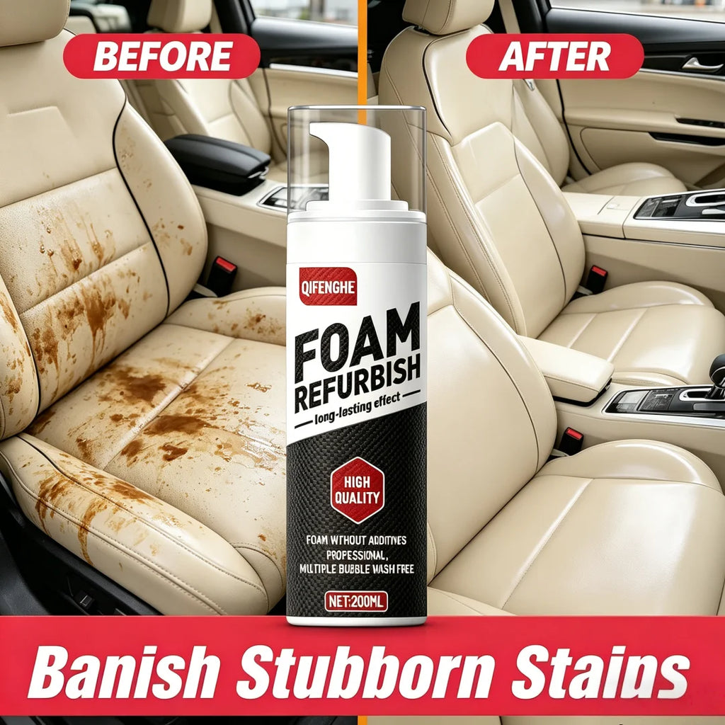 200ml Car Foam Cleaner – Interior & Exterior Stain Remover Car Foam Cleaner Oasis Select