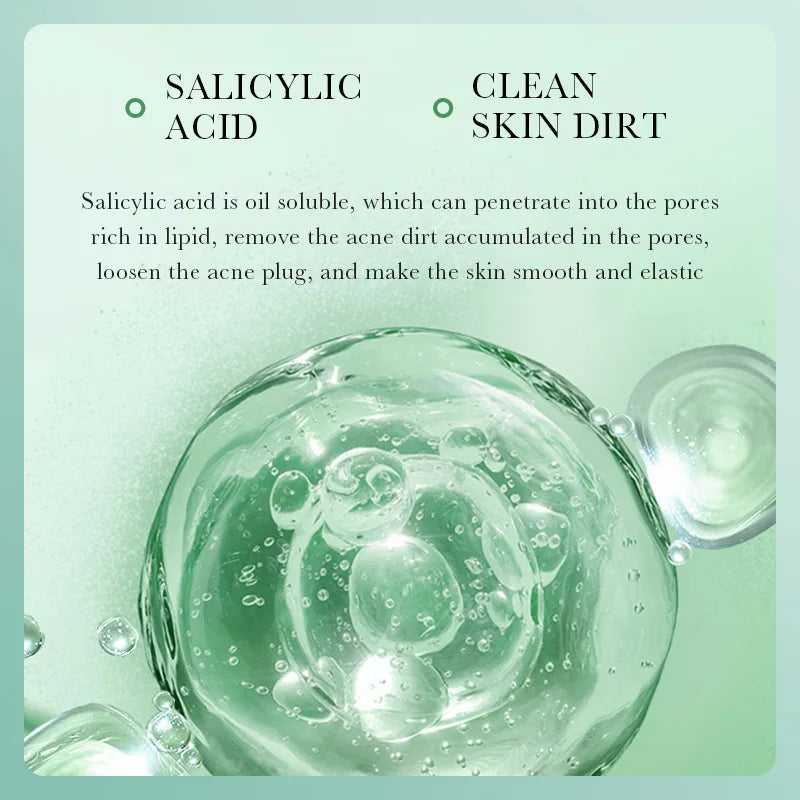 BIOAQUA Salicylic Acid Facial Cleanser Acne Treatment Moisturizing Oil Control skincare Face Wash Foam Face Cleanser Skin Care Oasis Select