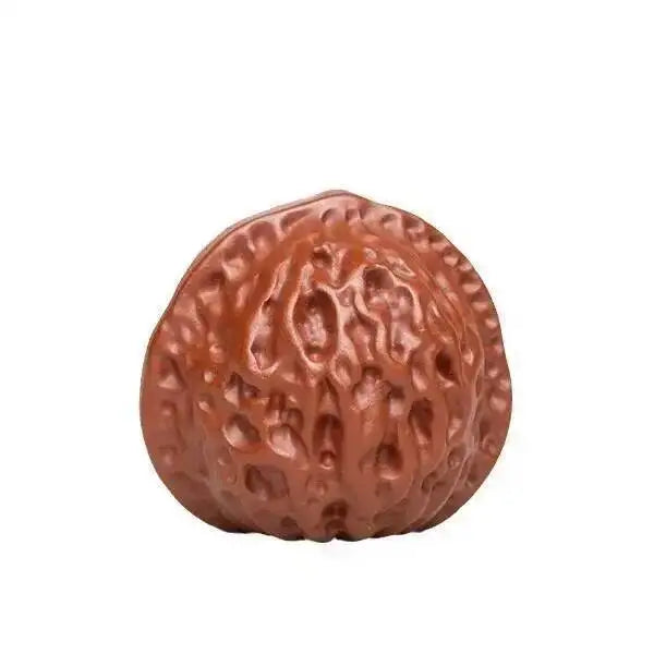 Zisha Tea Pet Walnut Small Ornament Cultural Plaything Playing Walnut Wealth-attracting Sculpture Tea Play Oasis Select