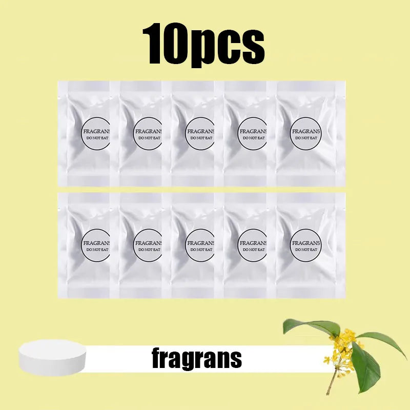 5/10/15pcs Car Diffuser Tablets, Car Air Freshener Replacement, Car Vent Perfume Refill, Auto Accessories, Car O Solid Perfume Oasis Select 10pcs Osmanthus