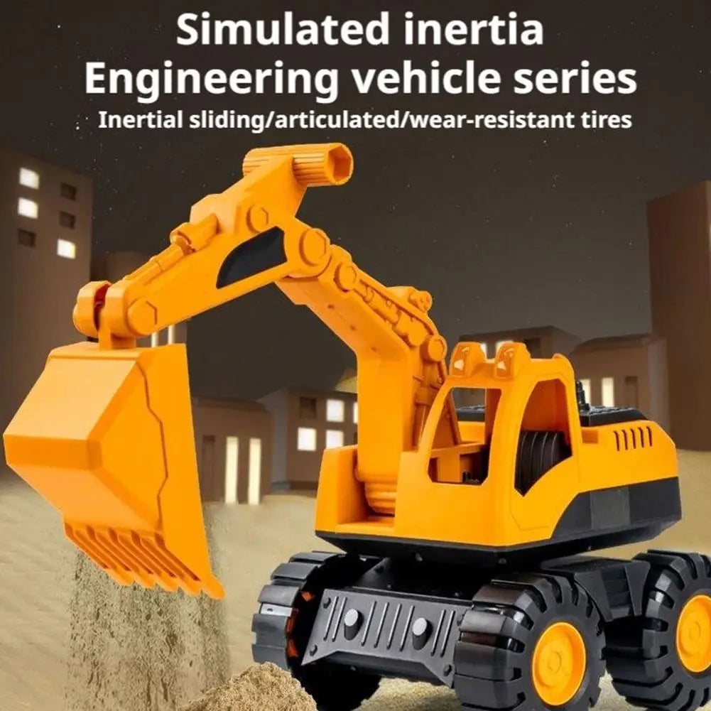 Inertial Driving Construction Truck Toy Beach Digger Bulldozer Tipper Early Education Construction Vehicles Toys Kids Toys Oasis Select
